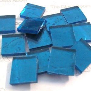 Bahama Blue Reflex Glass Tiles