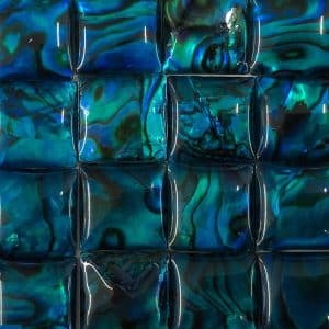Bright Blue Paua Tiles