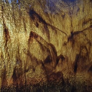 Gold & Brown Translucent Ripple
