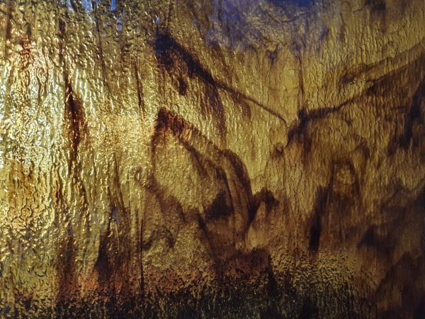 Gold & Brown Translucent Ripple
