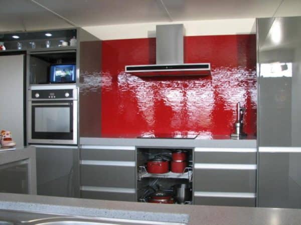 Podocarp Glass Splashback