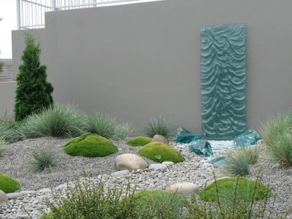 Cast Glass Waterfall