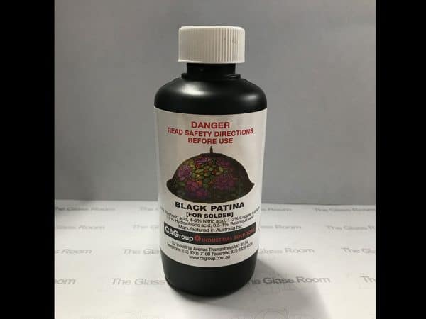 Consolidated Black Patina for Solder