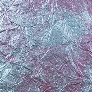 Pink & Silver Swirl Monet Glass