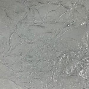 Grey White with Silver Shimmer Monet Glass