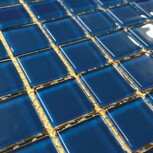 Admiral Blue Glass Tiles