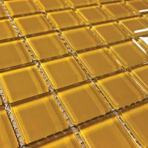 Tangerine Dream Glass Tiles