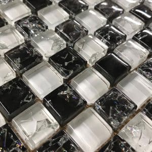 Abyss Crackle Glass Tiles