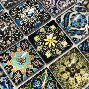 William Morris Glass Tiles