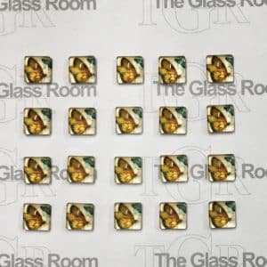 Monarch Butterfly Glass Tiles