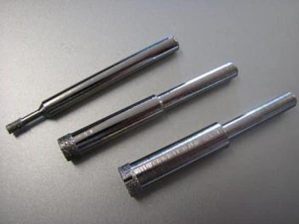 Glass Drill Bit Set, 3,6,10mm