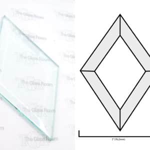 Diamond Bevels - 3"x5" (76.2x127mm)