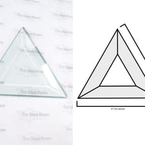 Triangle Bevel - 4"x4"x4" (101.6mm)